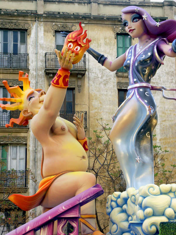 Fallas Figuren Valencia